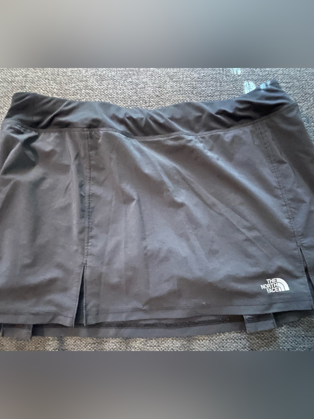 The North Face Women's Black Athletic Shorts with Logo